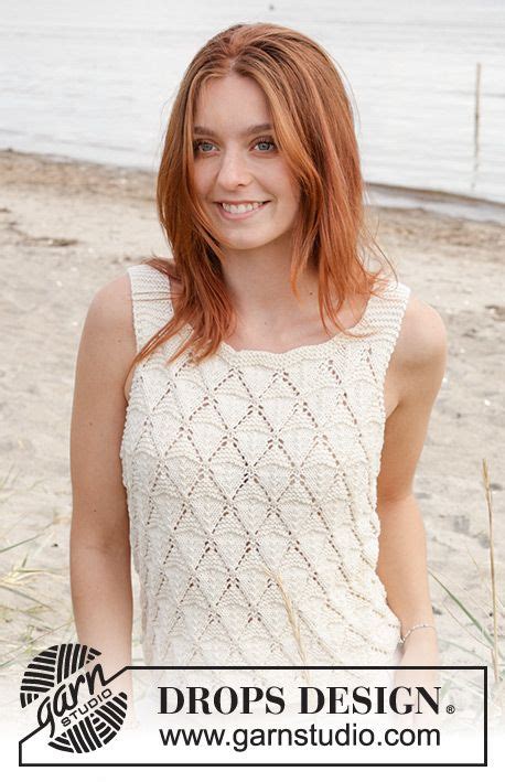 Dazzling Diamonds Top Drops 240 8 Free Knitting Pattern Drops Kid