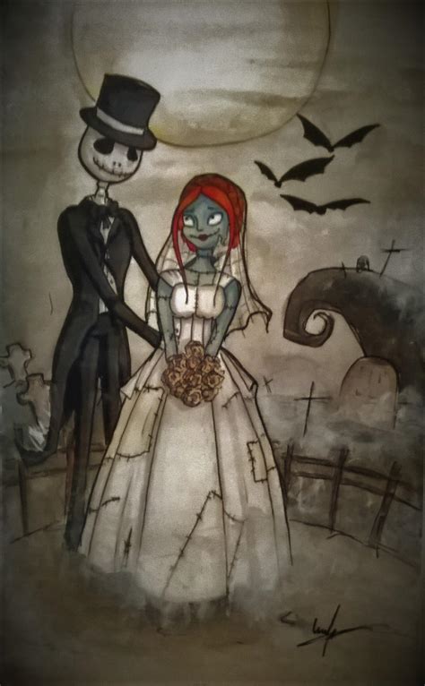 Jack and Sally's wedding by Wiilma on DeviantArt