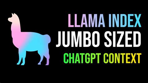 Llama Index (aka GPT Index) Overview - YouTube