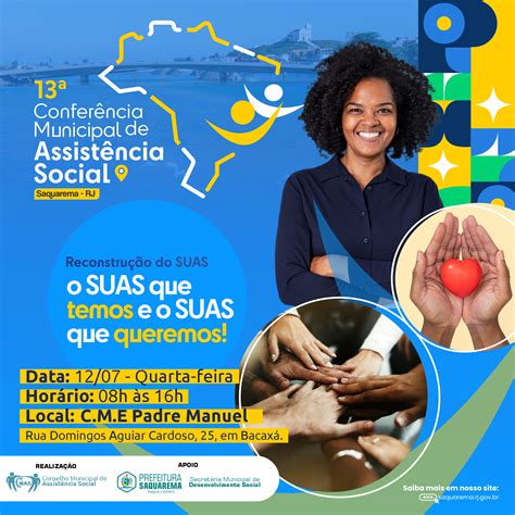 Saquarema Vai Realizar A Xiii Conferência Municipal De Assistência Social Prefeitura De Saquarema