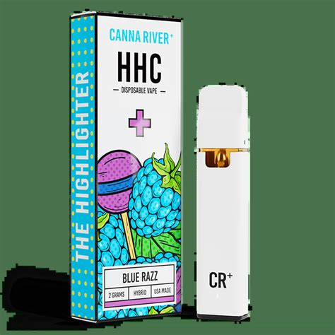 Canna River Hhc Blue Razz Hybrid 2g Disposable Cbd Oil