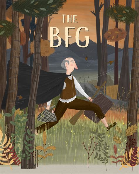 The BFG - Book Illustration on Behance