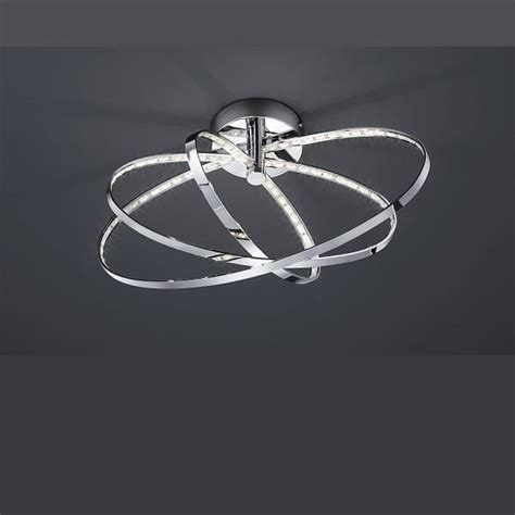 Plafonnier Anneaux Led Prater Cdiscount Maison