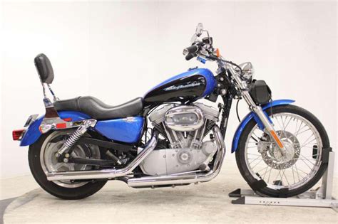 Two Tone Impact Blue Vivid B Harley Davidson Sportster For Sale