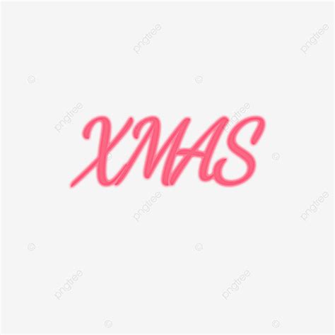 Rose Pink Xmas Font Handwriting Glow Text Effect Xmas Rose Pink