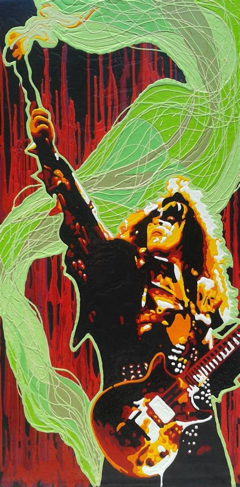 2x4 Gene Simmons Painting