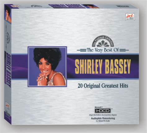 Shirley Bassey The Very Best Of Shirley Bassey 20 Original Greatest Hits 2004 Slipcase Cd