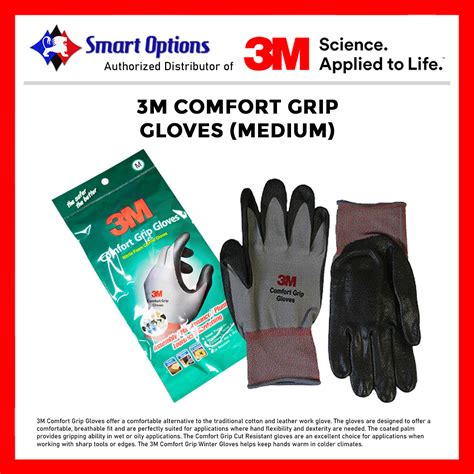 3m Comfort Grip Gloves Medium Lazada Ph