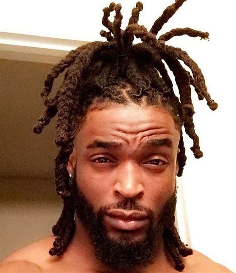 Black Bearded Men Dreadlock Hairstyles For Men Dreadlocks Men Dread