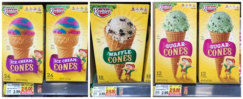 Pay 2 75 Each For Keebler Cones At Kroger Reg 3 99 Kroger Krazy