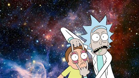 Download Rick And Morty Backwoods Art Wallpaper | Wallpapers.com