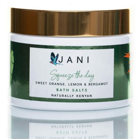 Jani Squeeze The Day Sweet Orange Lemon And Bergamot Bath Salts 275g