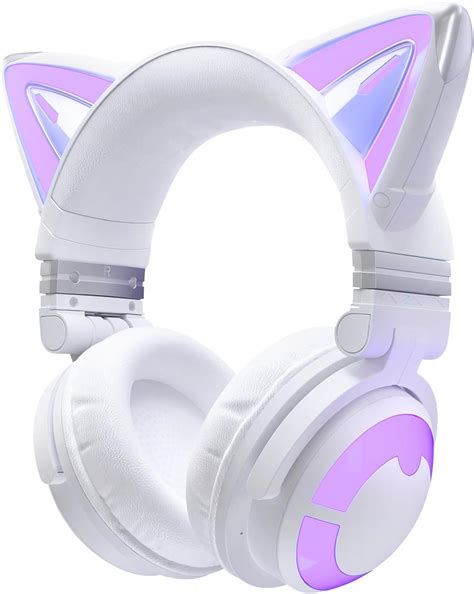 Amazon Yowu Rgb Cat Ear Headphone Ce Wireless Foldable Gaming