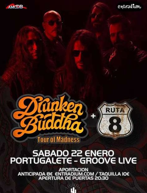 Diario de un Metalhead DRUNKEN BUDDHA retomarán su Tour of Madness