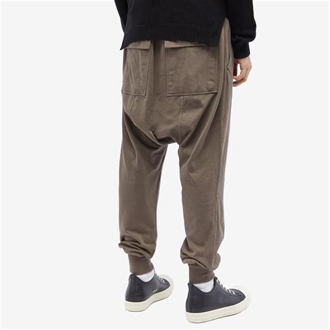 Rick Owens Drkshdw Men S Prisoner Drawstring Pants In Dust Rick Owens Drkshdw