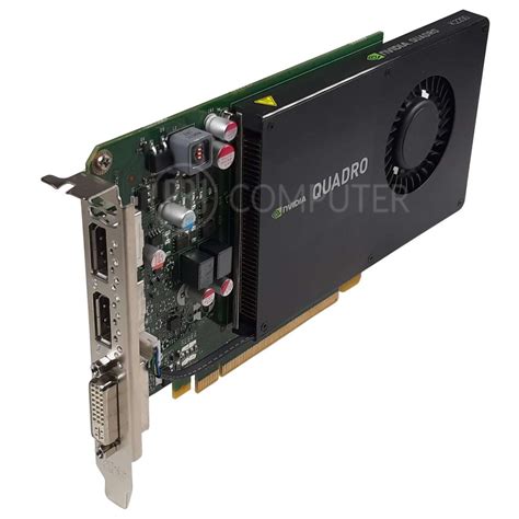 NVIDIA QUADRO K2200 CAD Grafikkarte 4GB RAM PCIe X16 2xDisplayPort