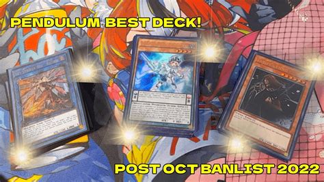 PENDULUM MAGICIAN ENDYMION DECK PROFILE POST BANLIST Yu Gi Oh