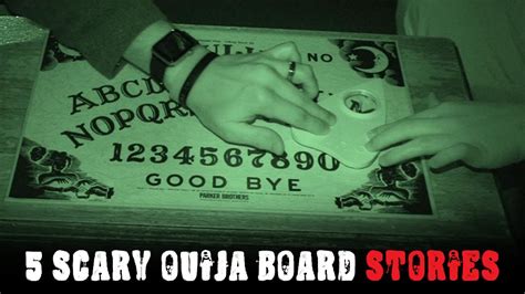 5 Scary Ouija Board Stories YouTube