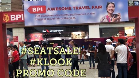 Bpi Awesome Travel Fair 2019 Seatsale Youtube