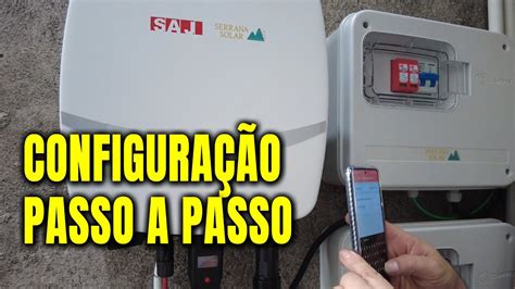 Configuração Monitoramento Wi Fi Inversor SAJ OnGrid SerranaSolar