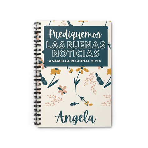 Customizable 2024 JW Convention Notebook Spanish Prediquemos Las