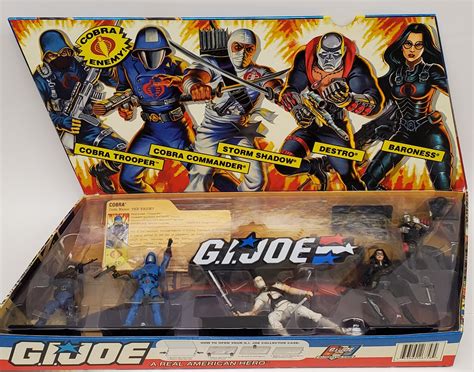 Hasbro Gi Joe 25th Anniversary Cobra Action Figure Box Set