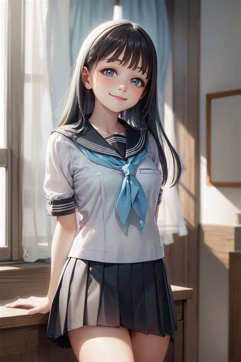 Komichi Akebi Akebi S Sailor Uniform V1 0 Stable Diffusion LoRA