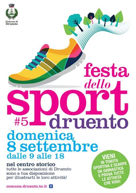 DRUENTO Domani La Quinta Edizione Della Festa Dello Sport