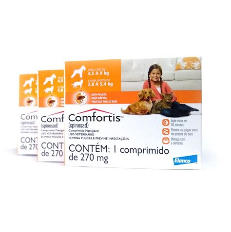 Comfortis Mg Elanco Comprimido Anti Pulgas Para C Es E Gatos