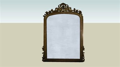 3d Warehouse Antique Mirror Wall Antique Mirror Interior Design Sketch