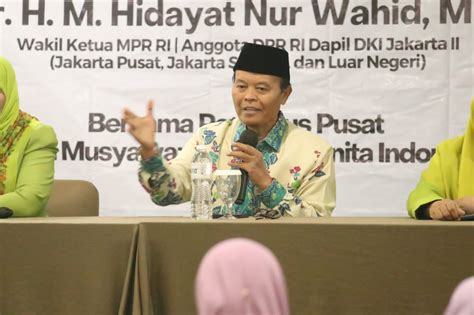 Sosialisasi Empat Pilar Mpr Ri Hnw Ajak Pimpinan Bmiwi Lanjutkan Peran