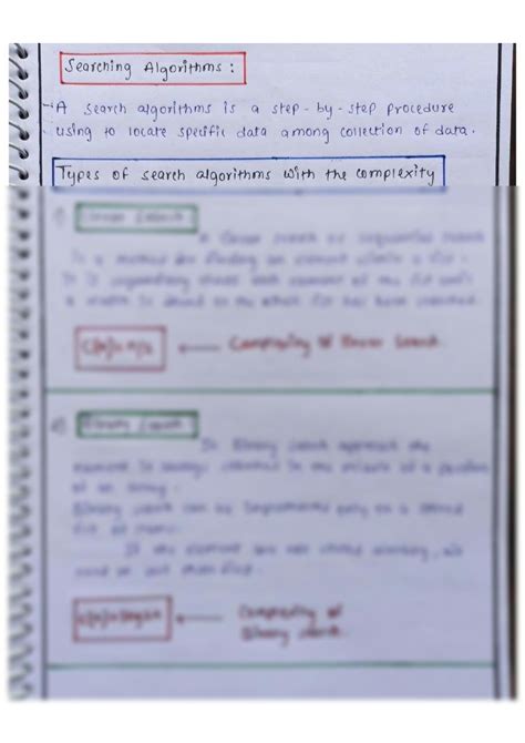 Solution Data Structures Handwritten Notes Studypool