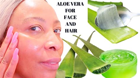 10 Ways To Use Aloe Vera Face Hair And Health Benefits Youtube