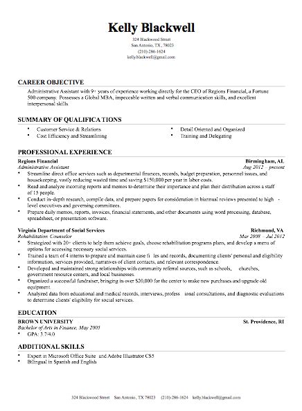 Chicago Resume Template