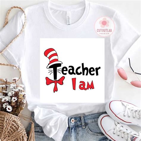 Dr Seuss Teacher I Am Svg Dr Seuss Svg Seuss Svg Dr Seuss Inspire