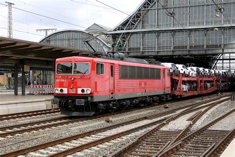 DB Cargo 155 128 2 Volkswagen Autozug Bremen Hbf DB Cargo Flickr