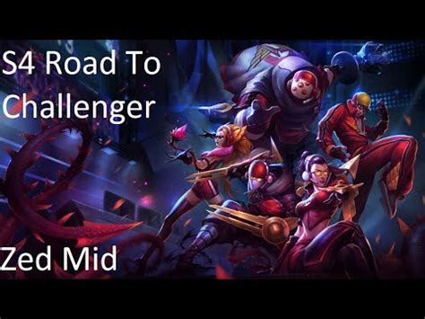 League Of Legends S Road To Challenger Zed Mid Full Game