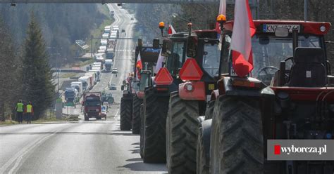 Rolnicy Z Podhala Zablokowali Polsko S Owackie Przej Cie Graniczne W