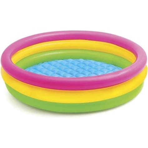 Pataugeoire pour enfants piscine gonflable pour bébé avec 3 étages