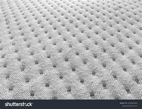 Closeup White Mattress Texture Background Stock Photo 2076083695