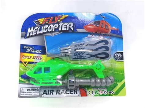 Helicoptero Lancador A Corda Manual Brinquedo Infantil MercadoLivre