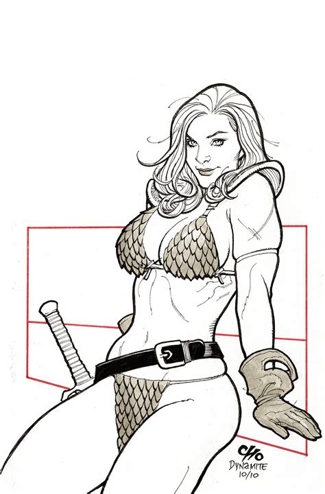 Invincible Red Sonja 9 Cover T Incentive Frank Cho Outrage Virgin Cover