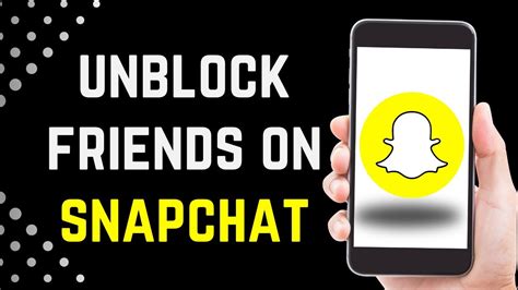 How To Unblock People On Snapchat YouTube