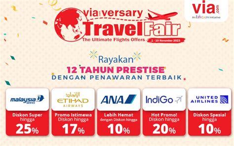 Viaversary Travel Fair Via Indonesia Official Blog