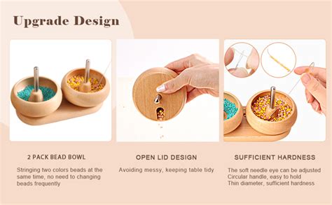 Pp Opount Double Bowl Bead Spinner With Pcs Bead Spinner Bowl And