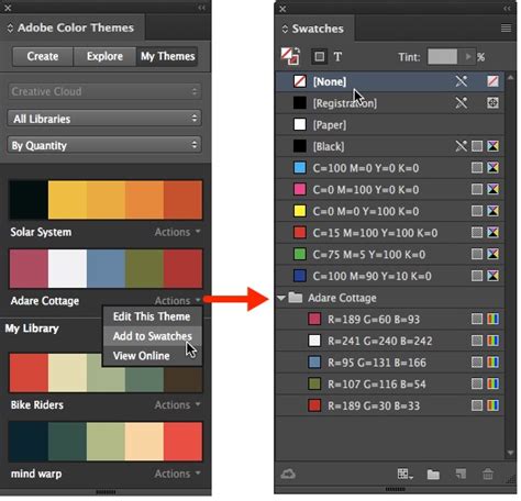 How To Create A Colour Palette From A Photo Using Adobe Color - Photoshop For Beginners | Color ...