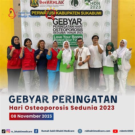 Gebyar Peringatan Hari Osteoporosis Sedunia Rs Bhakti Medicare