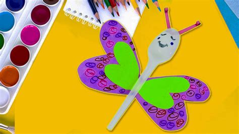 How To Make Butterfly Using Plastic Spoon Diy Plastic Spoon Butterfly