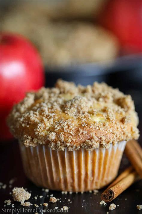 Cinnamon Apple Muffins Recipe VIDEO Simply Home Cooked