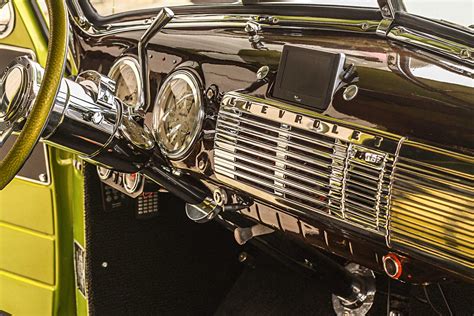 1948 Chevrolet Panel Dash Speaker Grill - Lowrider